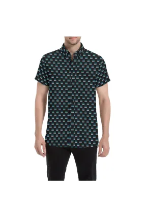 The Matrix Men's All Over Print Short Sleeve Shirt