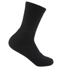 Thorlo Maximum Cushion Crew Tennis Socks - Black