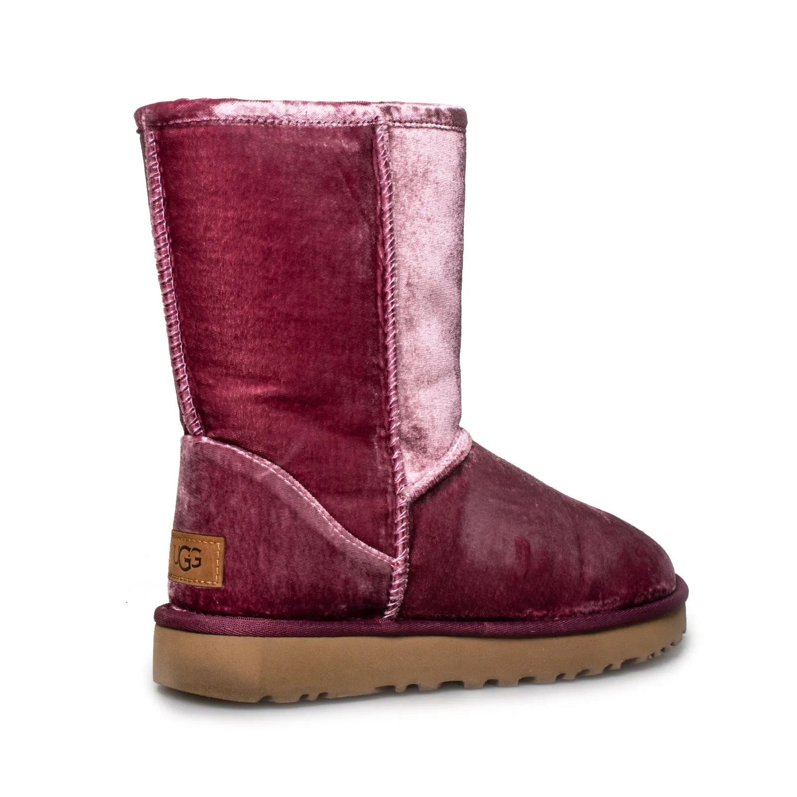 UGG Classic Short II Velvet Bougainvillea Boots - Women's