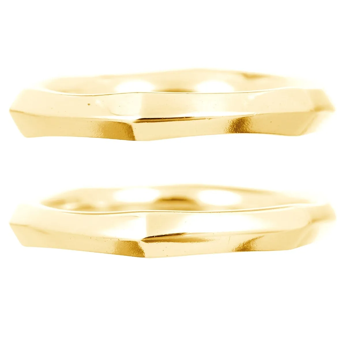 Unique Couple Wedding Ring Set - WM63