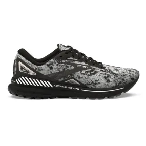 Women's Brooks Adrenaline GTS 23, White/Grey/Black, 13 B Medium