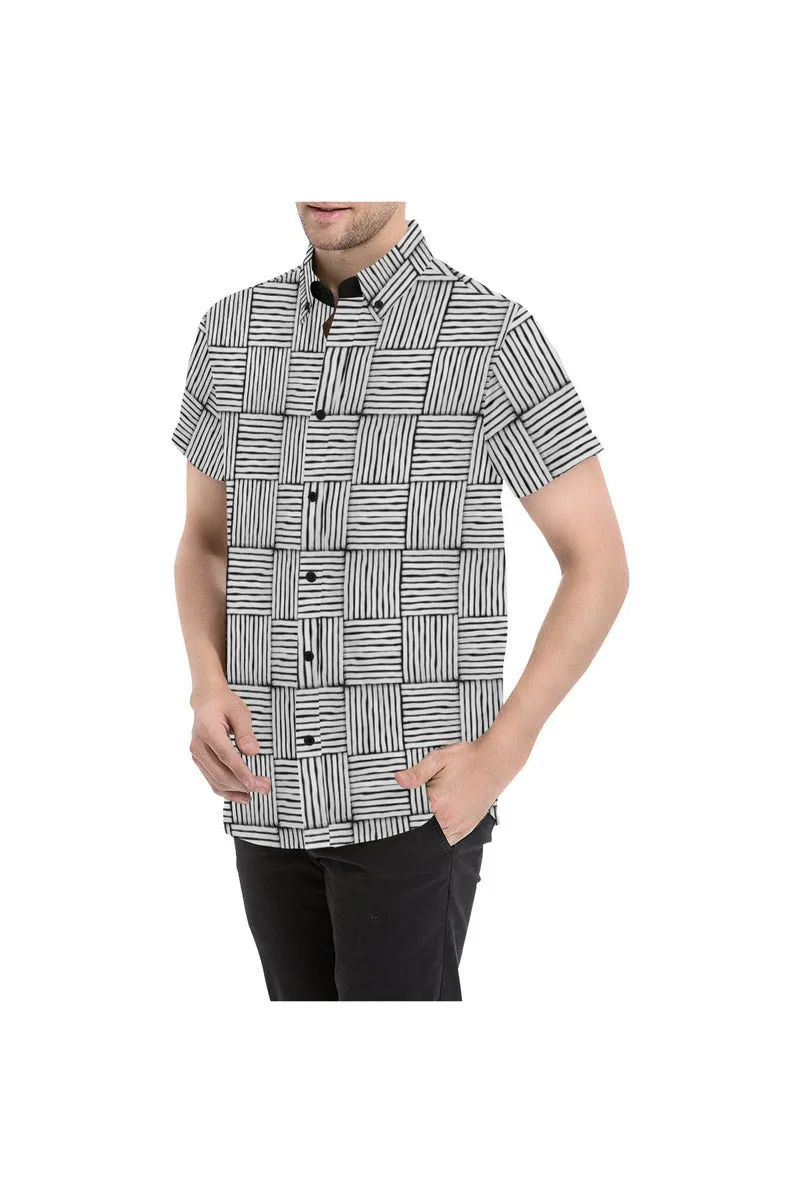 Woven Wonder Men's All Over Print Short Sleeve Shirt