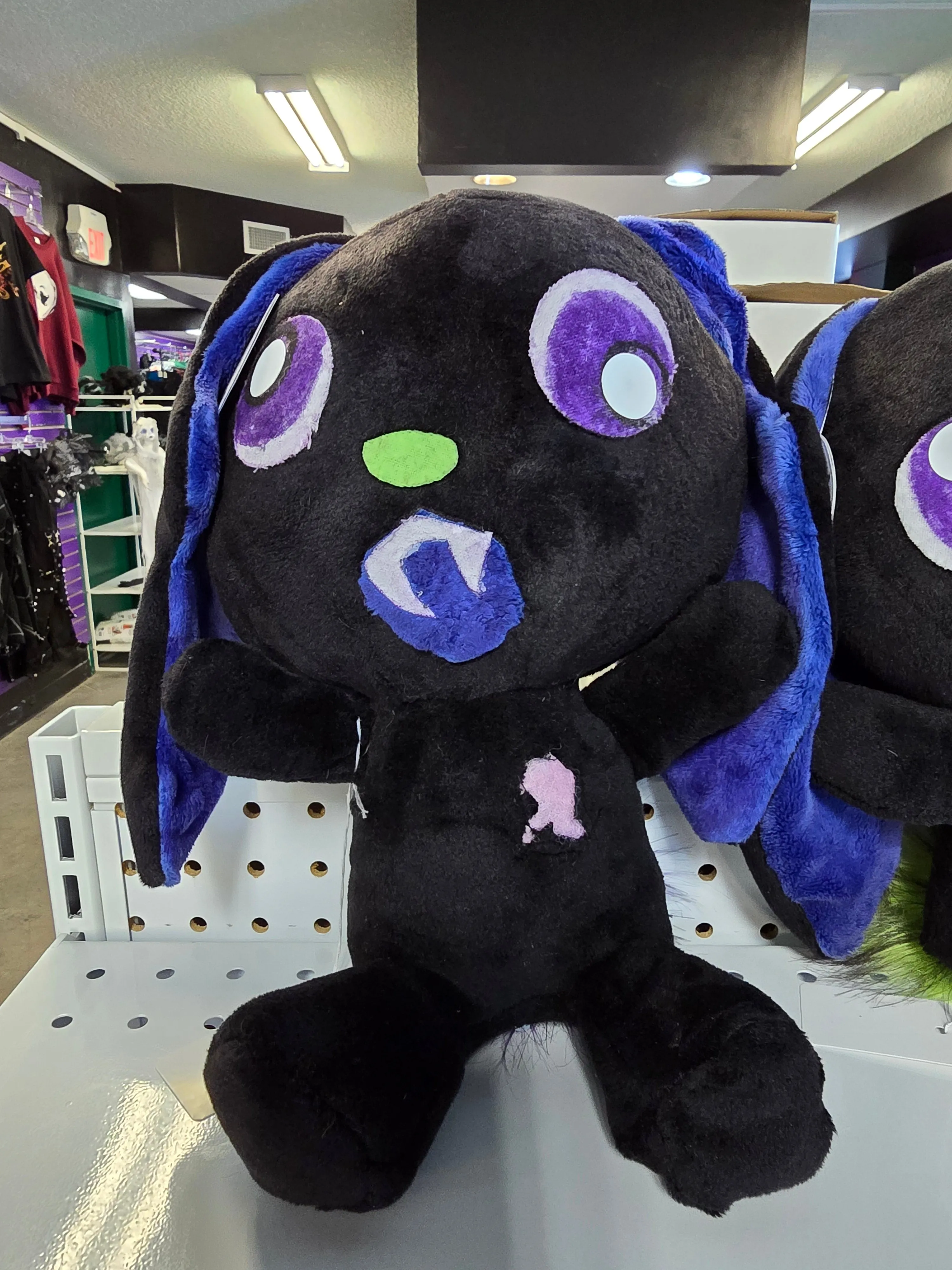 Zombunny Goth Unite plushy